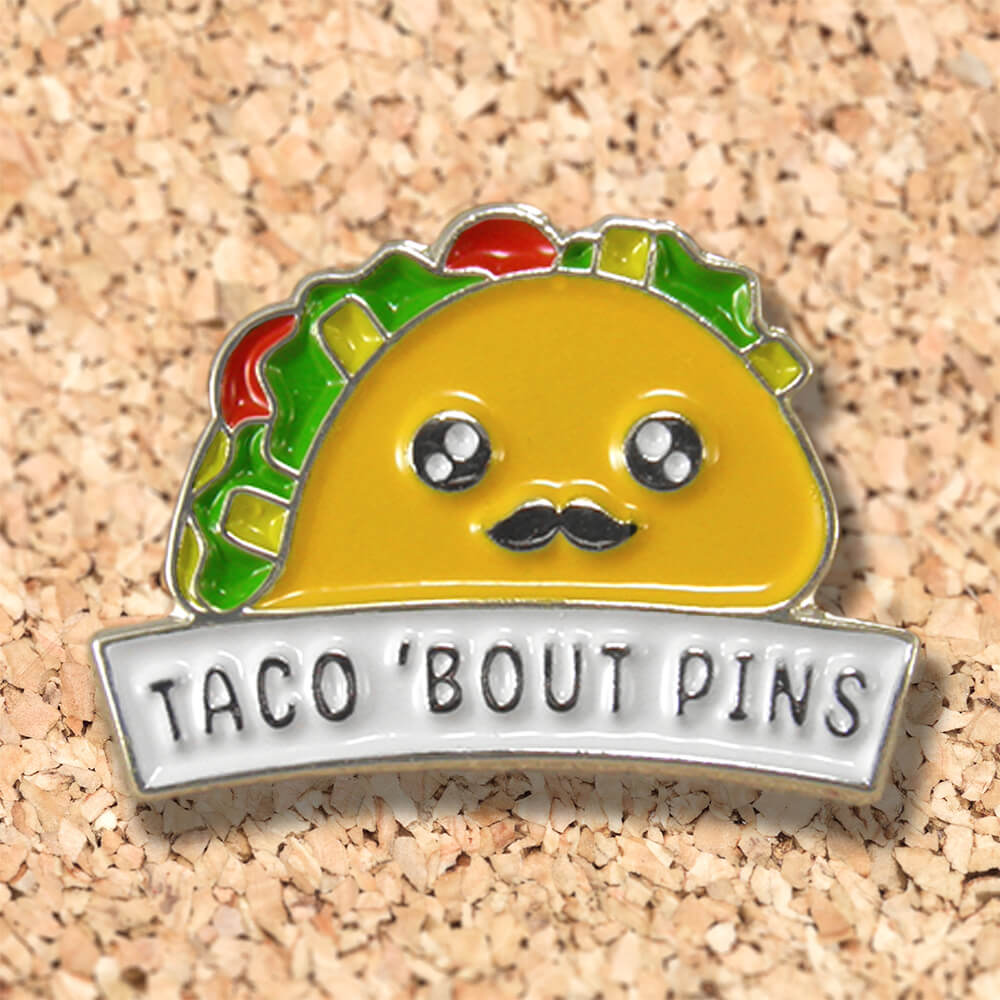 Recessed Enamel Pin